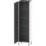 L-Cube Tall Cabinet Concrete Gray