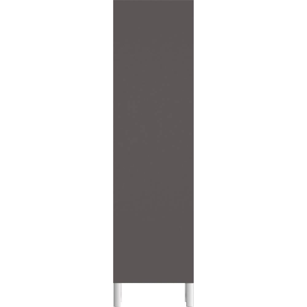 L-Cube Tall Cabinet Concrete Gray