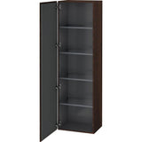 Duravit - L-Cube Tall Cabinet Walnut Brushed - Walnut Brushed