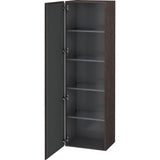 Duravit - L-Cube Tall Cabinet Dark Brushed Oak - Dark Brushed Oak