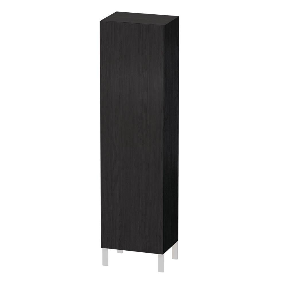 Duravit - L-Cube Tall Cabinet Oak Black - Black Oak