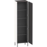 L-Cube Tall Cabinet Concrete Gray