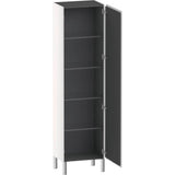 L-Cube Tall Cabinet Concrete Gray