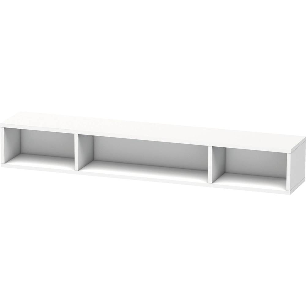Duravit - L-Cube Wall Shelf with Three Compartments White - White Matte