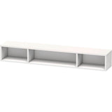 Duravit - L-Cube Wall Shelf with Three Compartments White - White High Gloss