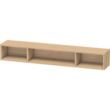 Duravit - L-Cube Wall Shelf with Three Compartments Natural Oak - Natural Oak