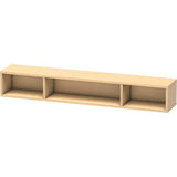 Duravit - L-Cube Wall Shelf with Three Compartments Mediterranean Oak - Mediterranean Oak