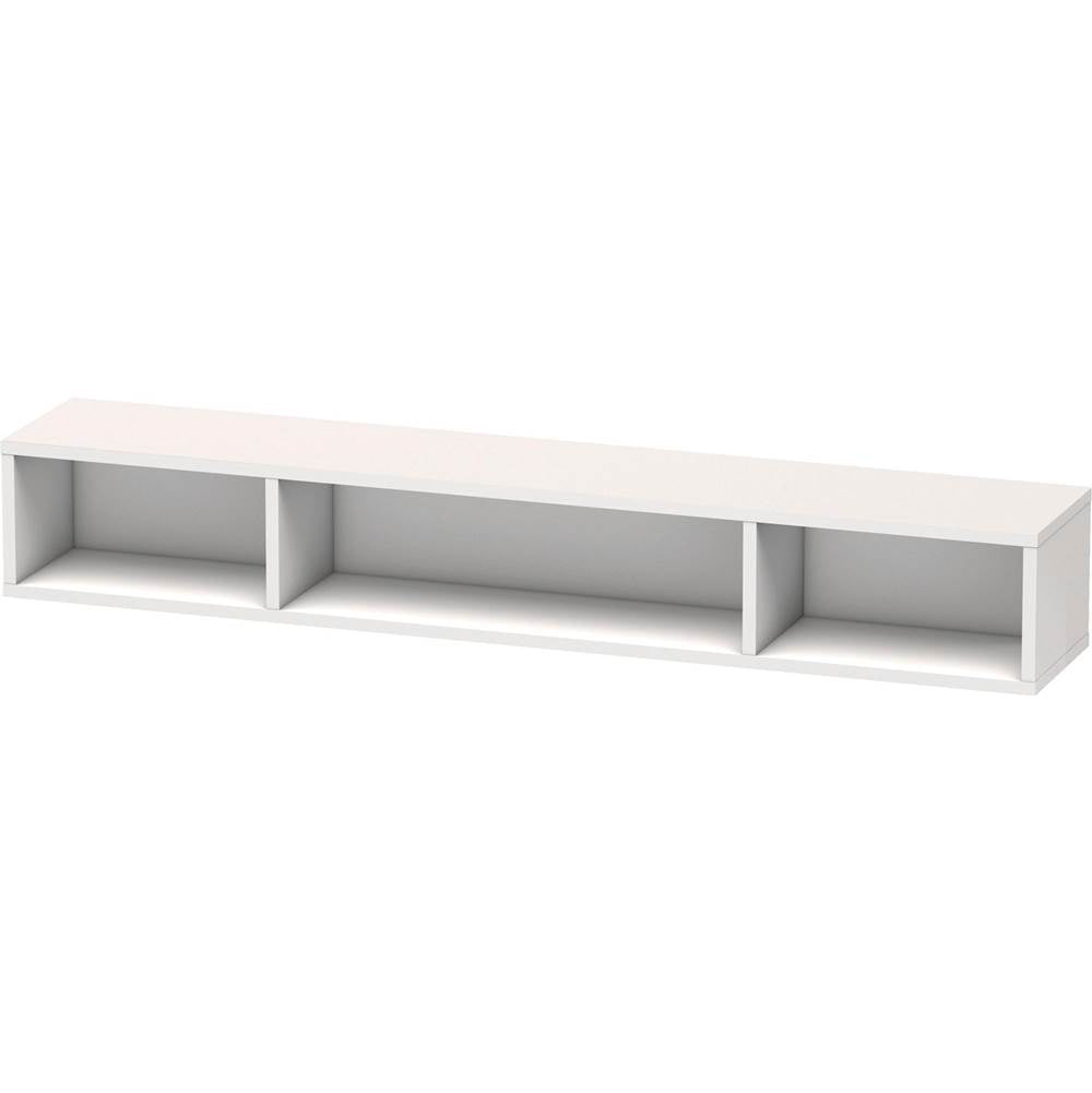 Duravit - L-Cube Wall Shelf with Three Compartments White - White High Gloss