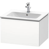 Duravit - L-Cube One Drawer Wall-Mount Vanity Unit White - White Matte
