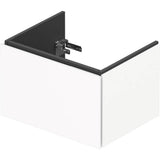 L-Cube One Drawer Wall-Mount Vanity Unit Concrete Gray
