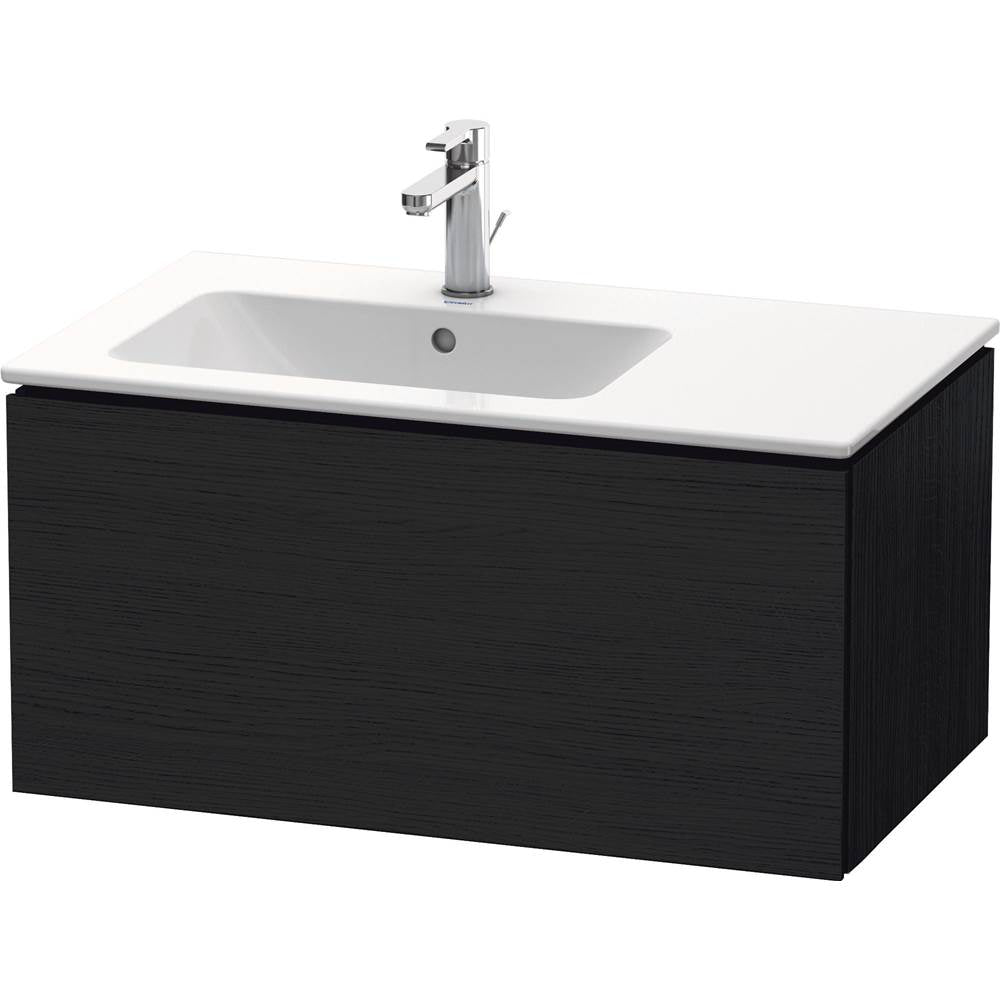 L-Cube One Drawer Wall-Mount Vanity Unit Concrete Gray