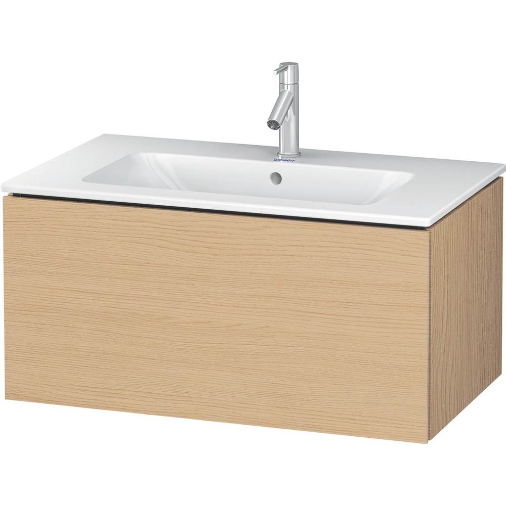 Duravit - L-Cube One Drawer Wall-Mount Vanity Unit Natural Oak - Natural Oak