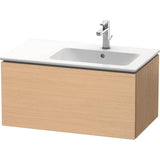 L-Cube One Drawer Wall-Mount Vanity Unit Concrete Gray