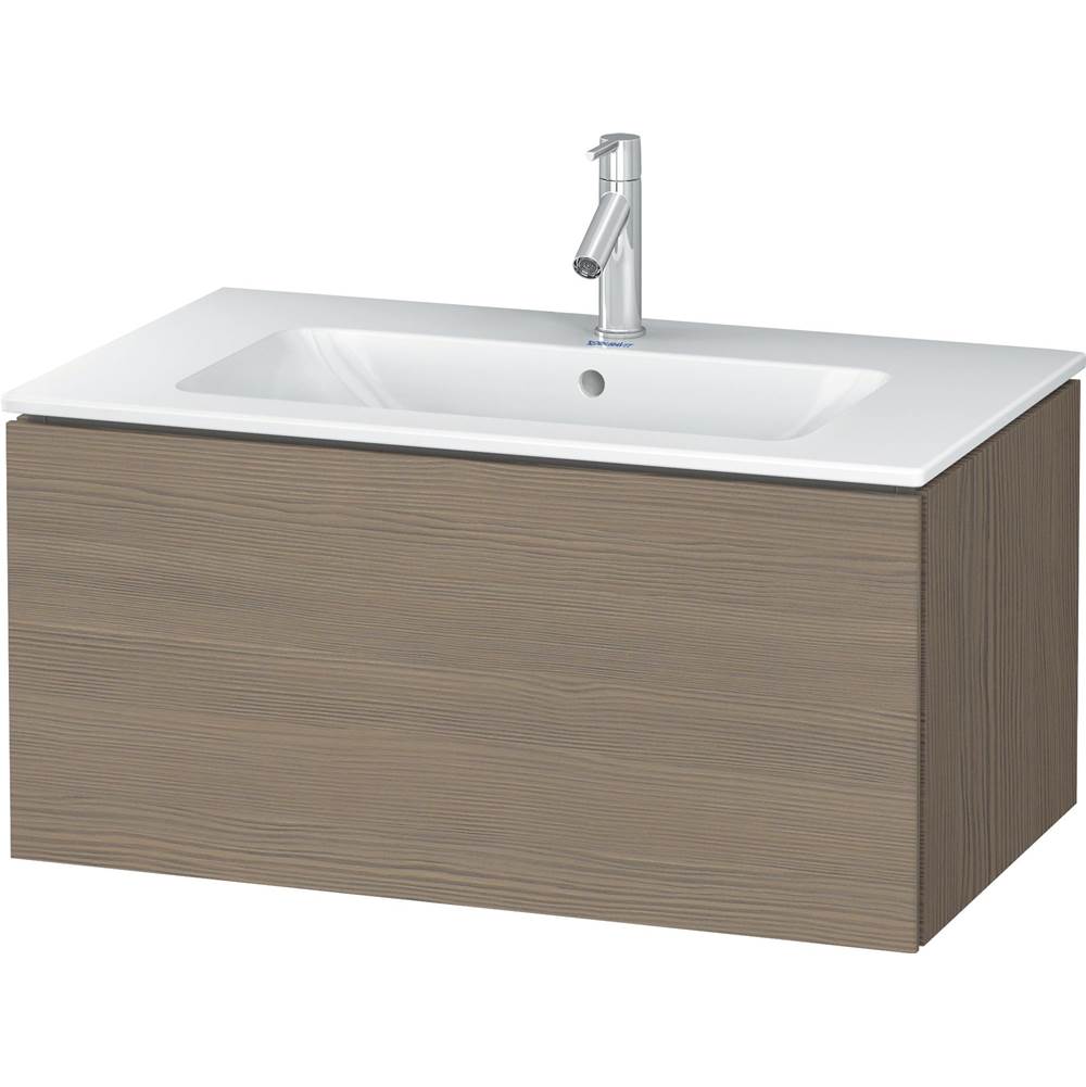 Duravit - L-Cube One Drawer Wall-Mount Vanity Unit Oak Terra - Oak Terra