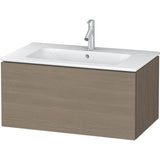 Duravit - L-Cube One Drawer Wall-Mount Vanity Unit Oak Terra - Oak Terra