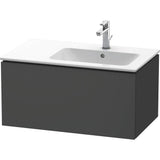 L-Cube One Drawer Wall-Mount Vanity Unit Concrete Gray