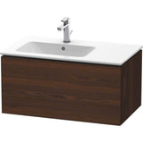 L-Cube One Drawer Wall-Mount Vanity Unit Concrete Gray