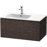 L-Cube One Drawer Wall-Mount Vanity Unit Concrete Gray