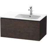 L-Cube One Drawer Wall-Mount Vanity Unit Concrete Gray
