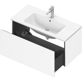 L-Cube One Drawer Wall-Mount Vanity Unit Concrete Gray