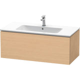 Duravit - L-Cube One Drawer Wall-Mount Vanity Unit Natural Oak - Natural Oak