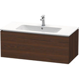 Duravit - L-Cube One Drawer Wall-Mount Vanity Unit Walnut Brushed - Walnut Brushed