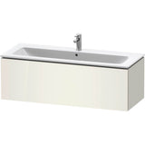 L-Cube One Drawer Wall-Mount Vanity Unit Concrete Gray