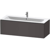 L-Cube One Drawer Wall-Mount Vanity Unit Concrete Gray