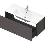 L-Cube One Drawer Wall-Mount Vanity Unit Concrete Gray