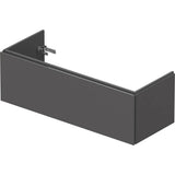 L-Cube One Drawer Wall-Mount Vanity Unit Concrete Gray