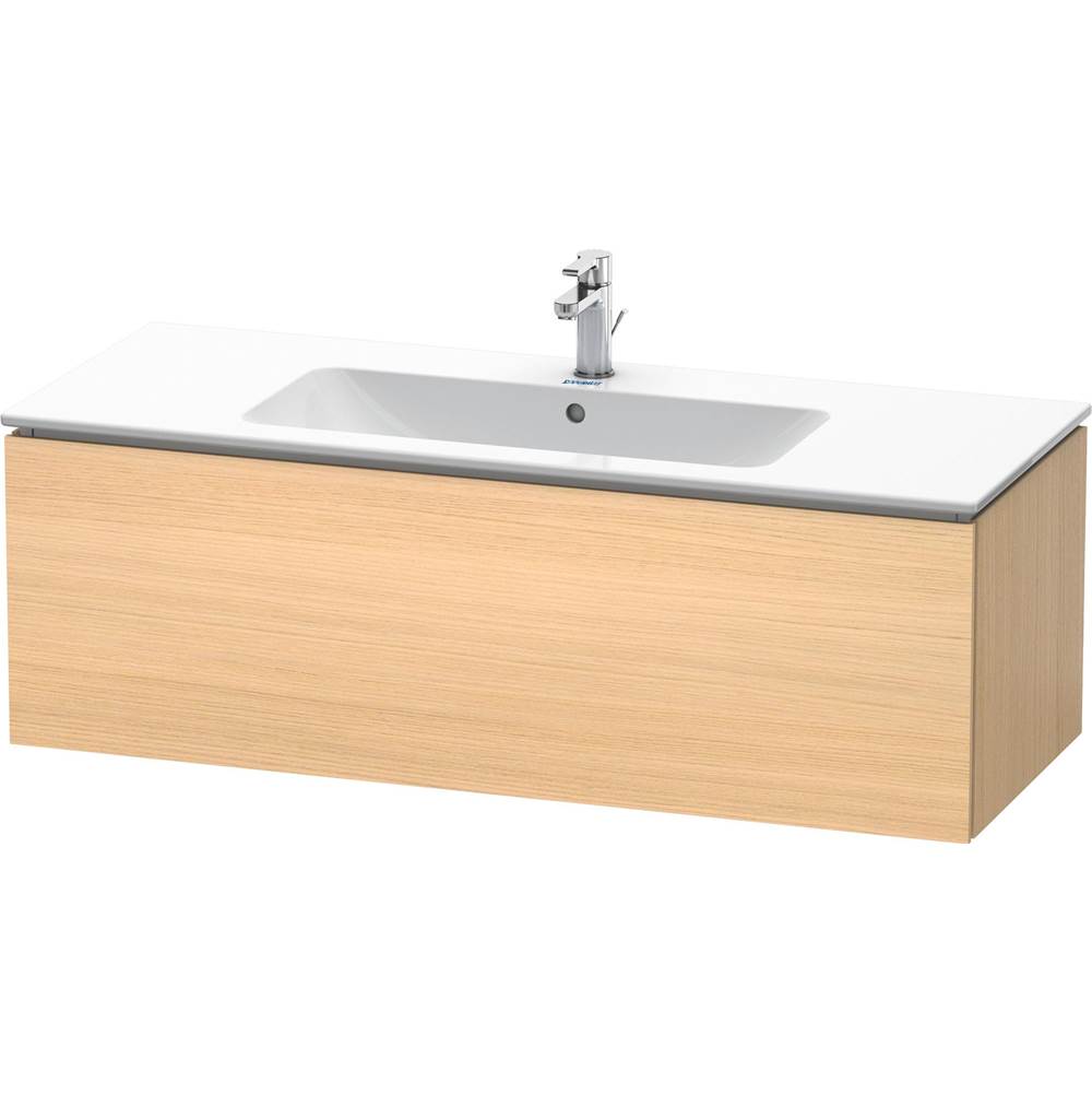 Duravit - L-Cube One Drawer Wall-Mount Vanity Unit Mediterranean Oak - Mediterranean Oak