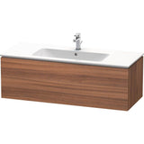 Duravit - L-Cube One Drawer Wall-Mount Vanity Unit Walnut - Natural Walnut