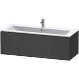 L-Cube One Drawer Wall-Mount Vanity Unit Concrete Gray