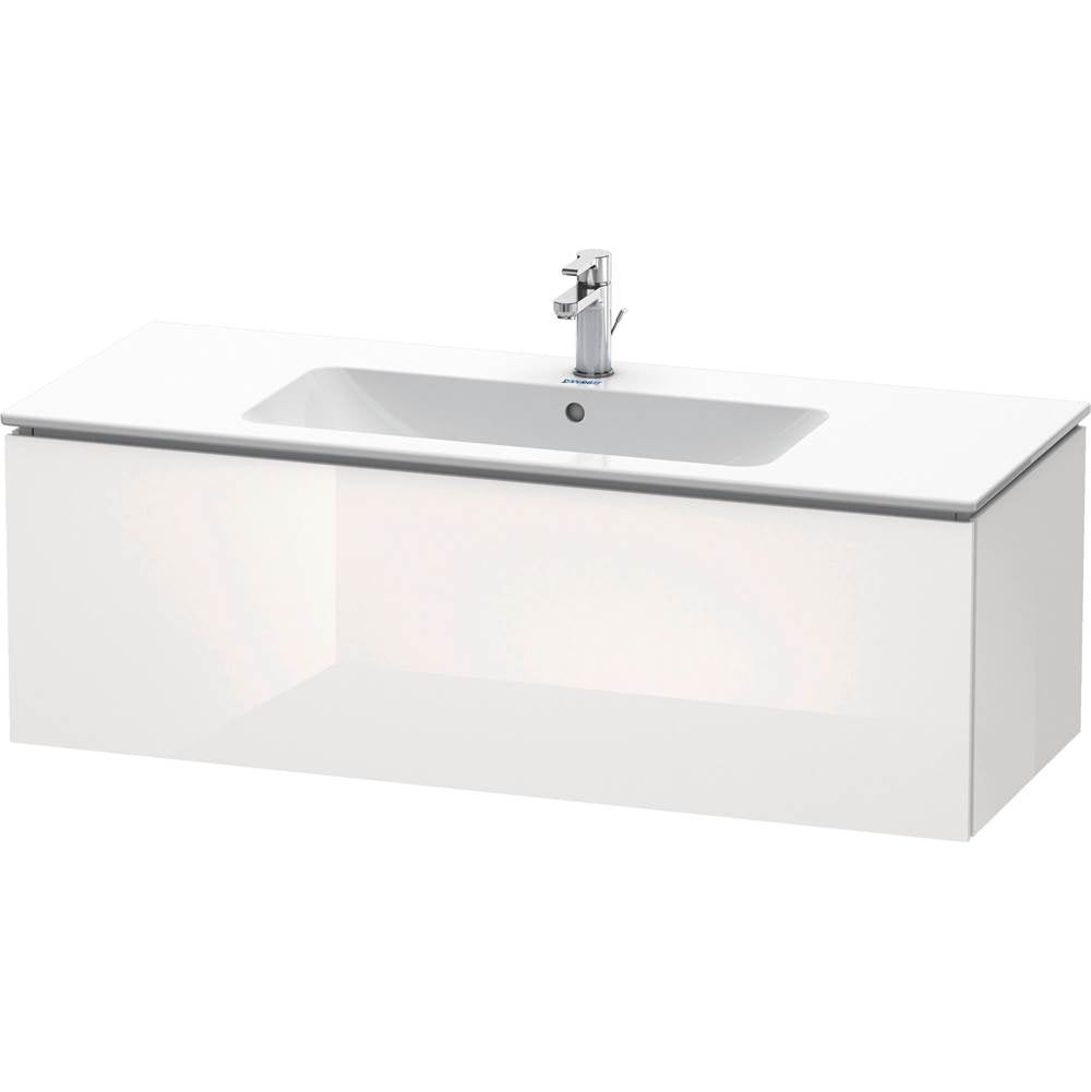 Duravit - L-Cube One Drawer Wall-Mount Vanity Unit White - White High Gloss