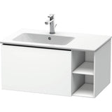 Duravit - L-Cube One Drawer Wall-Mount Vanity Unit White - White Matte