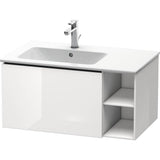 Duravit - L-Cube One Drawer Wall-Mount Vanity Unit White - White High Gloss