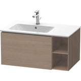 Duravit - L-Cube One Drawer Wall-Mount Vanity Unit Oak Terra - Oak Terra