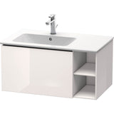 Duravit - L-Cube One Drawer Wall-Mount Vanity Unit White - White High Gloss