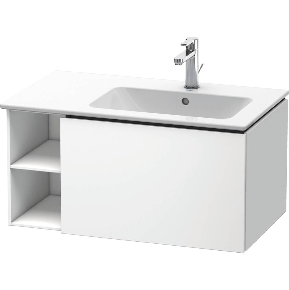 Duravit - L-Cube One Drawer Wall-Mount Vanity Unit White - White Matte