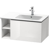 Duravit - L-Cube One Drawer Wall-Mount Vanity Unit White - White High Gloss
