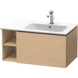 Duravit - L-Cube One Drawer Wall-Mount Vanity Unit Natural Oak - Natural Oak