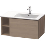 Duravit - L-Cube One Drawer Wall-Mount Vanity Unit Oak Terra - Oak Terra
