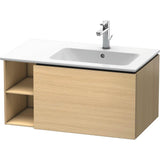 Duravit - L-Cube One Drawer Wall-Mount Vanity Unit Mediterranean Oak - Mediterranean Oak