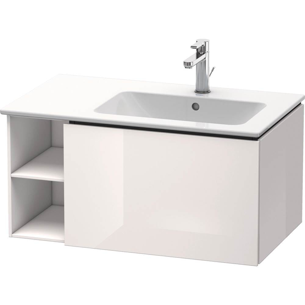 Duravit - L-Cube One Drawer Wall-Mount Vanity Unit White - White High Gloss