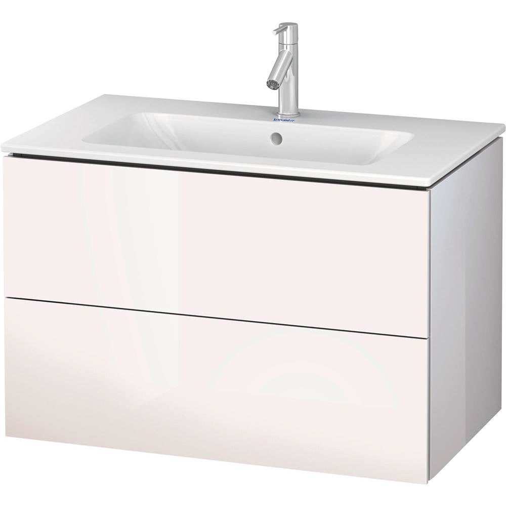 Duravit - L-Cube Wall-Mount Vanity Kit White - White High Gloss