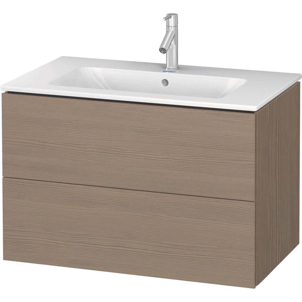Duravit - L-Cube Two Drawer Wall-Mount Vanity Unit Oak Terra - Oak Terra