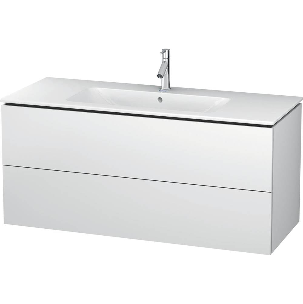 Duravit - L-Cube Two Drawer Wall-Mount Vanity Unit White - White Matte