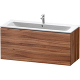 L-Cube Two Drawer Wall-Mount Vanity Unit Concrete Gray
