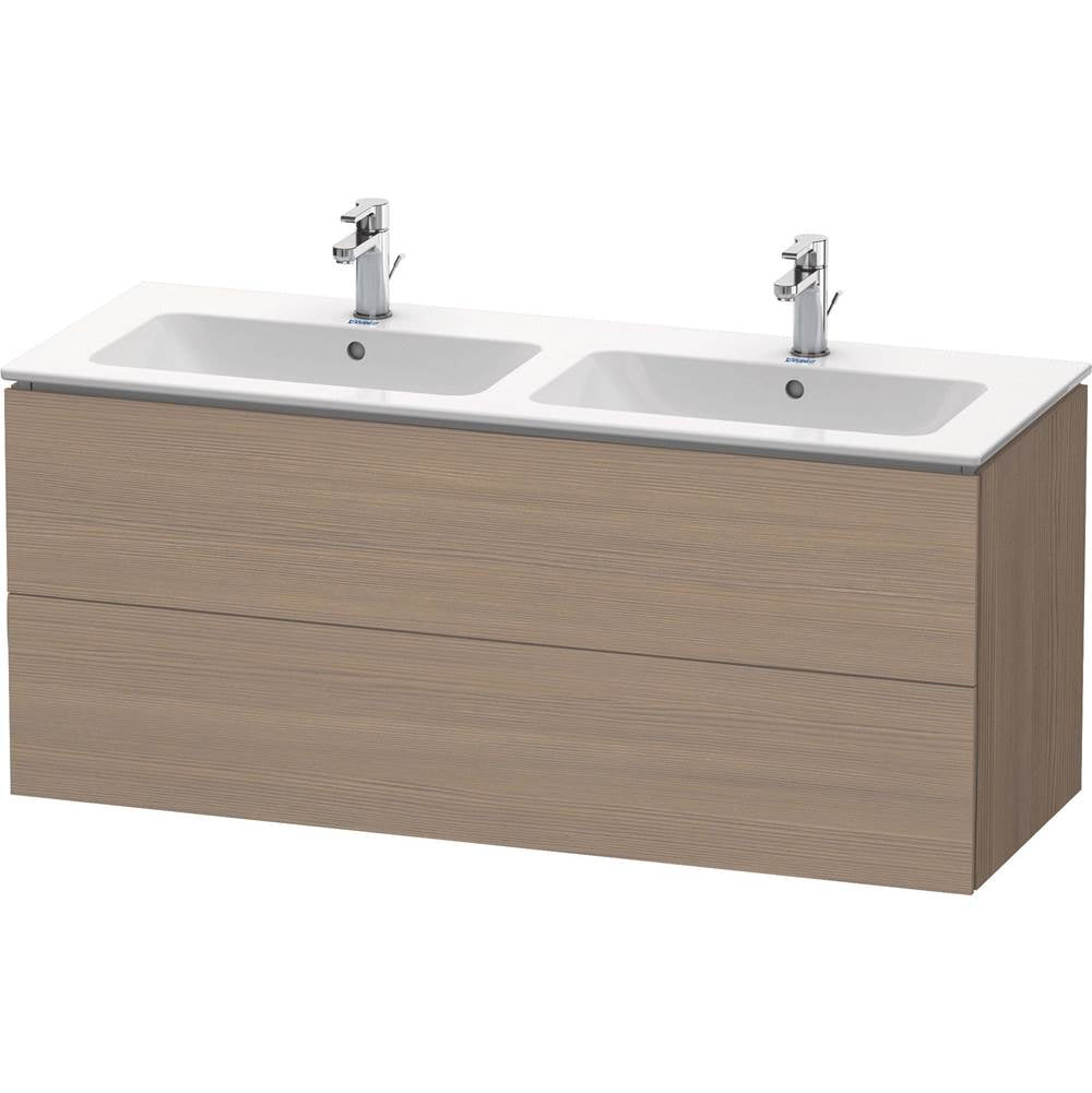 Duravit - L-Cube Two Drawer Wall-Mount Vanity Unit Oak Terra - Oak Terra