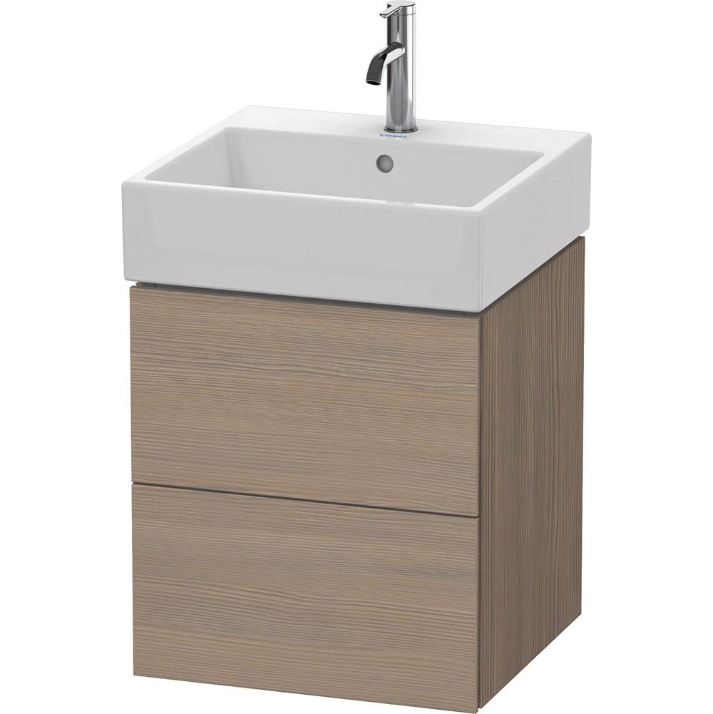 Duravit - L-Cube Two Drawer Wall-Mount Vanity Unit Oak Terra - Oak Terra